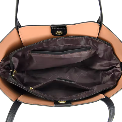 The Elara — Oversized Vegan Leather Tote