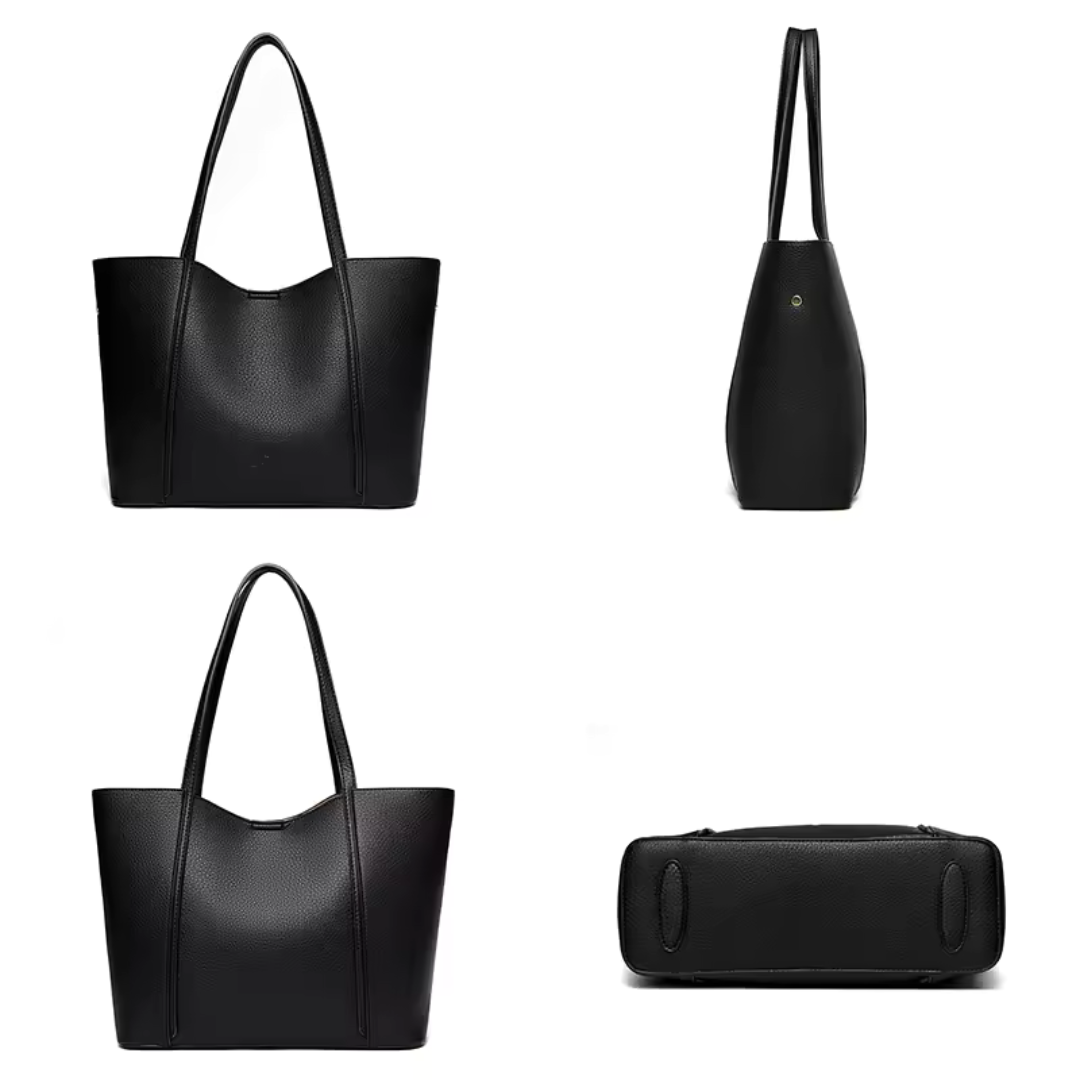 The Elara — Oversized Vegan Leather Tote